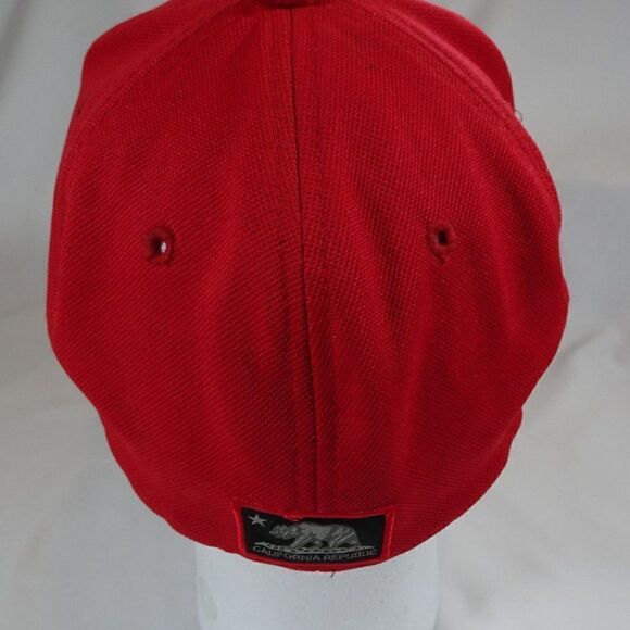 Pit Bull Quick Dry California Republic Red Hat Size S - Picture 3 of 8